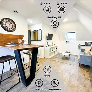 Appartement New : Lumiere & Confort Face A La Gare, Guingamp